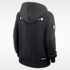Sudadera con gorro sin cierre Nike Dri-FIT de la NFL para mujer Arizona Cardinals Sideline