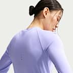 Nike Swift Women's Dri-FIT UV Long-Sleeve Crew-Neck Running Top