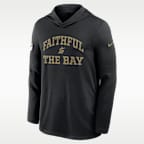 San Francisco 49ers Rivalries Collection Sideline Men's Nike Dri-FIT NFL Long-Sleeve Hooded Top