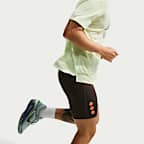 Nike Fast Men's Dri-FIT Brief-Lined Running 1/2-Length Tights