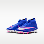 Nike Jr. Mercurial Superfly 10 Academy Little/Big Kids' Artificial-Grass High-Top Soccer Cleats