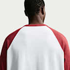 Playera de manga 3/4 raglán para hombre Nike Sportswear Club