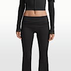 NikeSKIMS Matte Women's Flared Fold-Over Waistband Pants