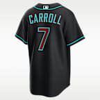 Corbin Carroll Arizona Diamondbacks Men's Nike MLB Replica Jersey