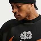 Nike Standard Issue Men's French Terry Basketball Crew