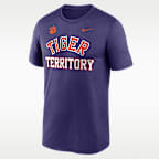 Playera universitaria Nike Dri-FIT para hombre Clemson Primetime Arch Mantra Legend