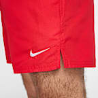 Shorts de playa o alberca con forro de ropa interior para hombre de 12.7 cm Nike Swim Breaker Essential