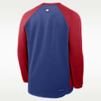 Philadelphia Phillies Authentic Collection Men's Nike Dri-FIT Pullover Crew