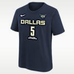 Playera WNBA para niñas talla grande Paige Bueckers Dallas Wings Explorer Edition
