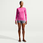 Playera de manga larga Dri-FIT UV para mujer Nike Swim Hydroguard