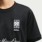 Playera de futbol de manga corta Academy Pro para hombre Korea x PEACEMINUSONE
