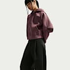 Pantalon ample taille mi-haute Nike Pregame Fleece pour femme