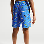 Shorts de playa o alberca con forro de ropa interior de 18 cm para niño talla grande Nike Swim Breaker