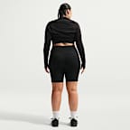 Shorts de ciclismo con bolsillos de tiro alto de 20 cm para mujer (talla grande) Nike One