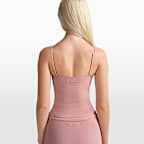 Camiseta de tirantes fruncida para mujer NikeSKIMS Matte