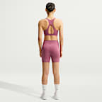 Nike Universa 女款高腰 5" 正面無縫線單車短褲