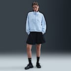 Nike 24.7 ImpossiblySoft Oversize-Oberteil mit Dri-FIT-Technologie und Halbreißverschluss (Damen)