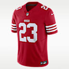 Jersey de fútbol americano Nike Dri-FIT de la NFL Limited para hombre Christian McCaffrey San Francisco 49ers