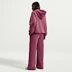 Pantalon ample taille mi-haute Nike Studio Fleece Medium Weight pour femme