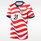 Timothy Weah USMNT 2026 Stadium Home Men's Nike Dri-FIT Soccer Jersey