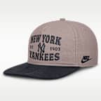 Gorra Nike de la MLB ajustable con estructura A-Frame para hombre New York Yankees Cooperstown Pro