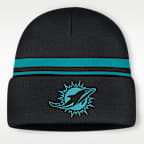 Miami Dolphins Primetime Utility Men's Nike NFL Cuffed Beanie