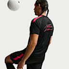 Playera de fútbol de manga corta Nike Dri-FIT para hombre Paris Saint-Germain Strike