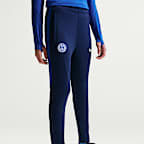 Inter Milan Strike Older Kids' Nike Dri-FIT Football Knit Pants