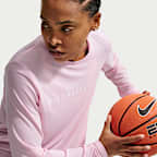 Nike Women's Dri-FIT Long-Sleeve Warm-Up Basketball Top