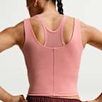 Nike One Fitted Women's Dri-FIT Cropped Tank Top