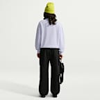 Nike Studio Fleece Medium Weight Women's Oversized Crew-Neck Sweatshirt