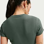 Playera cropped para mujer Nike Sportswear Chill Knit