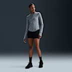 Playera de correr de manga larga de cuello redondo Dri-FIT UV para mujer Nike Swift