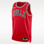 Jersey Nike Dri-FIT de la NBA Swingman para hombre Chicago Bulls Icon Edition