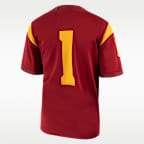 Jersey de futbol americano universitario Nike Replica para niños talla grande USC