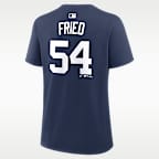 Max Fried New York Yankees Women's Nike MLB T-Shirt