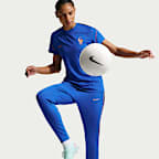 FFF Strike Women's Nike Soccer Dri-FIT Short-Sleeve Top