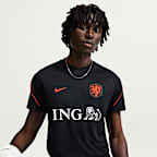 Netherlands Strike Men's Nike Football Dri-FIT Short-Sleeve Top