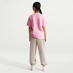 Pants holgados para niña Nike Sportswear Studio Fleece