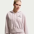 Damska bluza z kapturem i zamkiem na całej długości Nike Sportswear Phoenix Fleece