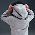 Sudadera con gorro para niños talla grande Nike Sportswear Club Fleece