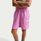 Shorts de French Terry para niños talla grande Nike Sportswear Club Fleece