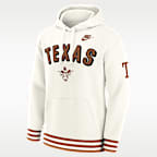 Sudadera universitaria con gorro sin cierre Nike Texas Legacy Retro para hombre