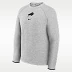 Buffalo Bills Tech Fleece Men's Nike NFL Pullover Crew