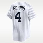Jersey Nike Dri-FIT ADV de la MLB Limited para hombre Lou Gehrig New York Yankees Cooperstown