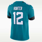 Travis Hunter Jacksonville Jaguars 2025 NFL Draft First Round Pick Men's Nike Dri-FIT NFL Limited Jersey