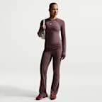 Nike Sportswear Chill Knit Women's Mid-Rise Tight Ribbed Pants