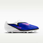 나이키 팬텀 6 로우 아카데미 하드 그라운드 클리트 축구화