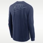 New York Yankees Cooperstown Knockout Men's Nike MLB Long-Sleeve T-Shirt