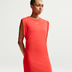 Vestido oversized para mujer Nike Sportswear Chill Terry